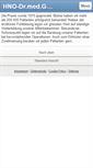 Mobile Screenshot of hno-brueckmann.com